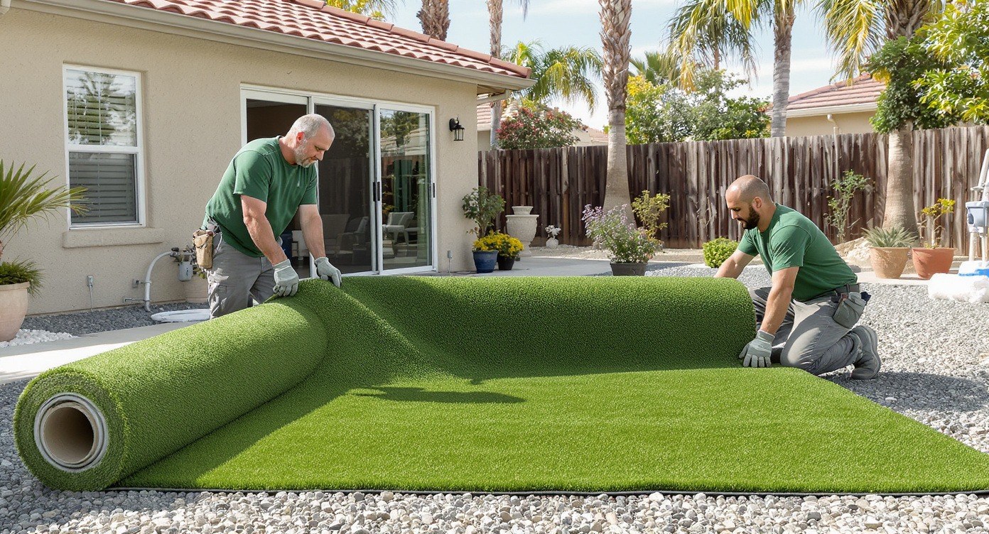 Artificial Grass Installation in Rancho San Diego